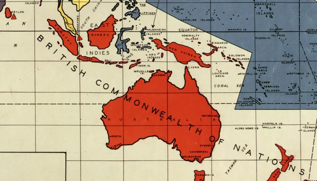 Nový světový řád mapa z roku 1942